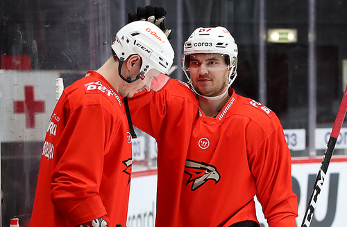 «Хотим прогрессировать во всех аспектах игры». Каски и Хартли перед «Северсталью» (ВИДЕО+ФОТО)