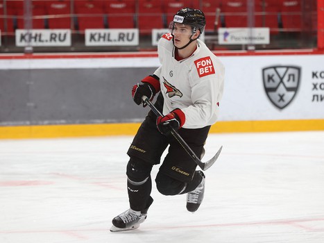 Раскатка «Авангарда» перед матчем с рижским «Динамо»