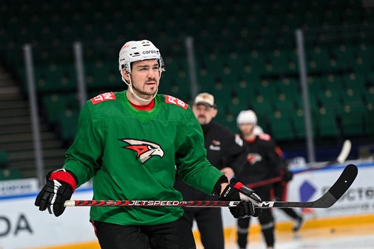 Раскатка «Авангарда» перед вторым матчем финала Востока с «Ак Барсом»