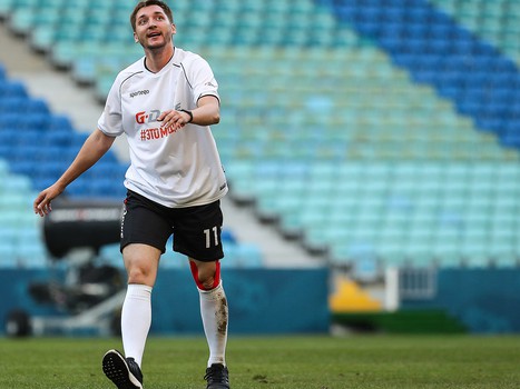 Товарищеский матч по футболу. Сборная «Авангард» - «Мощные СМИ» 13:2