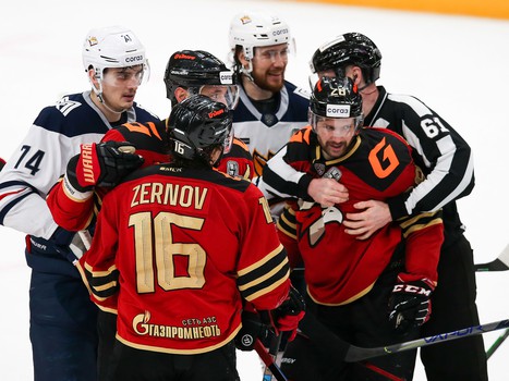 18.03.2021. 1/2 финала, 1 матч. «Авангард» - «Металлург» Мг 2:5