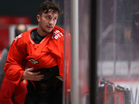 Тренировка «Авангарда» перед матчем с «Салаватом Юлаевым»