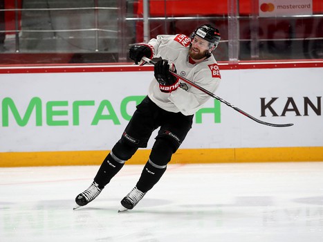 Раскатка «Авангарда» перед матчем с «Северсталью»