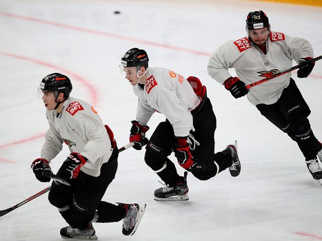 Раскатка «Авангарда» перед третьим матчем серии с «Ак Барсом»