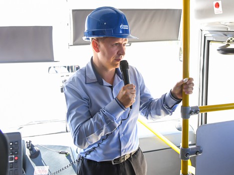 Экскурсия "Авангарда" на Омском нефтеперерабатывающем заводе