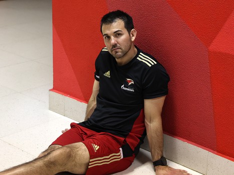 Тренировка «Авангарда» во время паузы в чемпионате