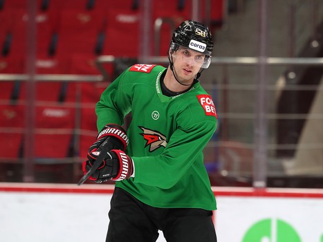 Первая тренировка Виктора Сведберга в «Авангарде»