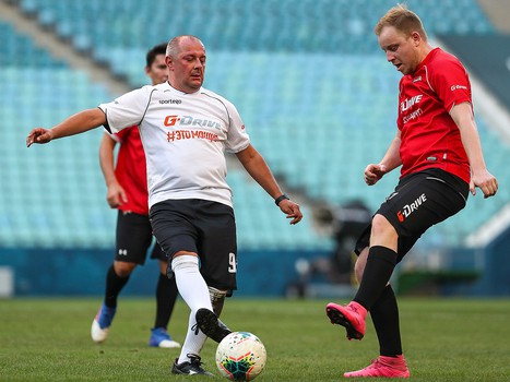 Товарищеский матч по футболу. Сборная «Авангард» - «Мощные СМИ» 13:2