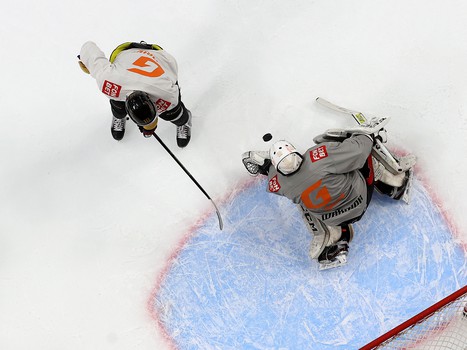 Тренировка «Авангарда» в Балашихе