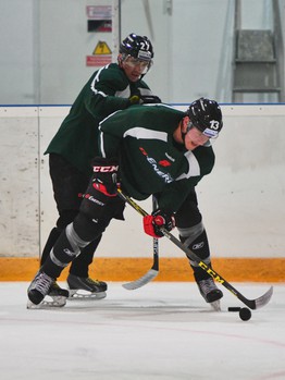 Ледовая тренировка "Авангарда"