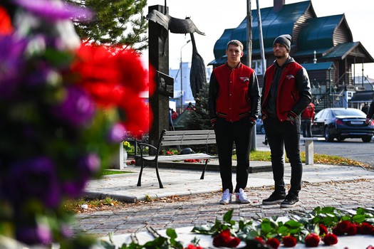 «Авангард» почтил память Алексея Черепанова