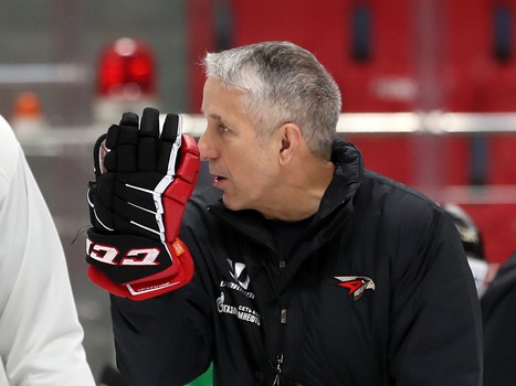 Раскатка «Авангарда» перед матчем с «Салаватом Юлаевым»