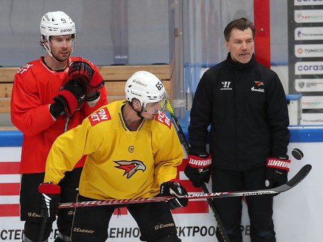 Раскатка «Авангарда» перед пятым матчем серии с «Ак Барсом»