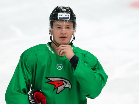 Раскатка «Авангарда» перед матчем с «Куньлунь Ред Стар»