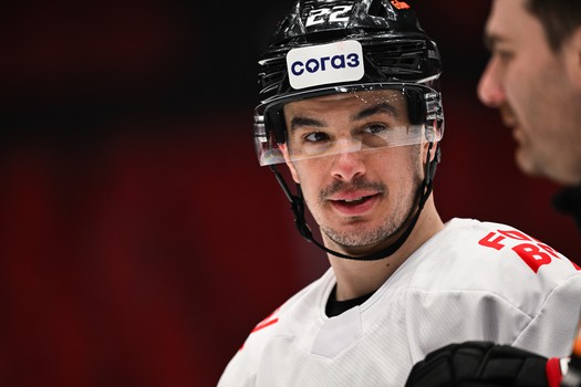 Тренировка «Авангарда» перед первым матчем серии с «Нефтехимиком»