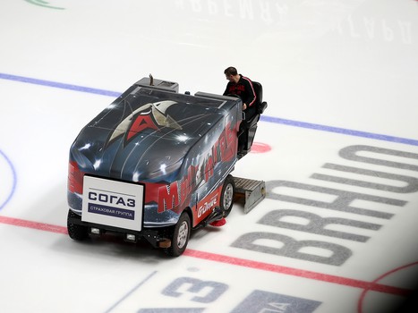 Раскатка «Авангарда» перед матчем с ЦСКА