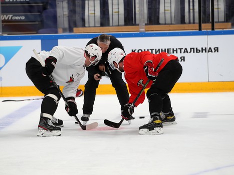 Раскатка «Авангарда» перед выездным матчем с «Ак Барсом»