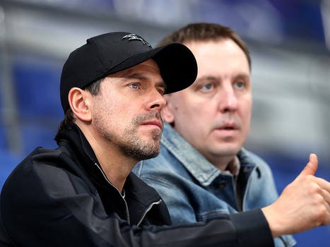 Тренировка «Авангарда» перед стартом финала Кубка Гагарина