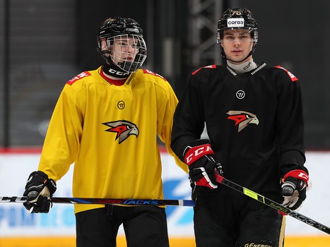 Тренировка «Авангарда» во время паузы в чемпионате