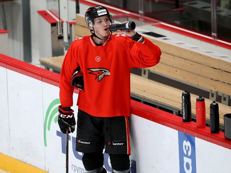 Раскатка «Авангарда» перед матчем с ЦСКА