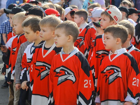 Экскурсия в Омский кадетский военный корпус для маленьких «ястребов»