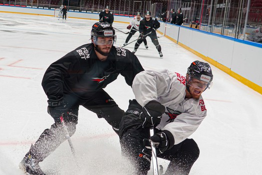 Тренировка «Авангарда» в Санкт-Петербурге