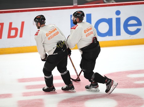 Раскатка «Авангарда» перед третьим матчем серии с «Ак Барсом»