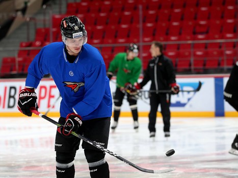 Раскатка «Авангарда» перед матчем с «Автомобилистом»