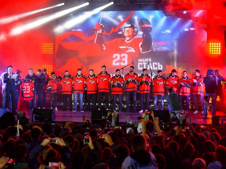 Презентация команды «Авангард» сезона 2019/20 в Омске