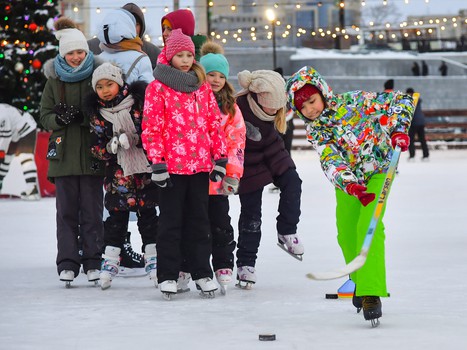 Городской каток на Бударина