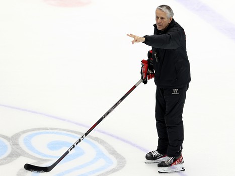 Тренировка «Авангарда» перед матчем в Нур-Султане