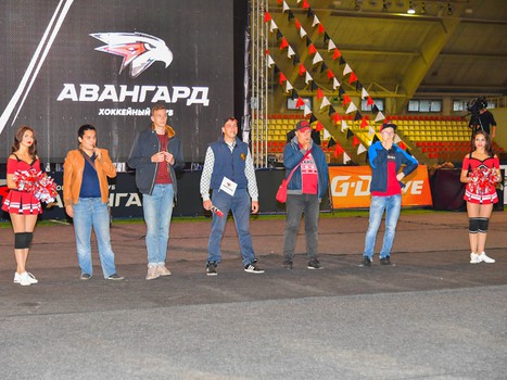 Фан-зона "Авангарда" на "Красной Звезде"