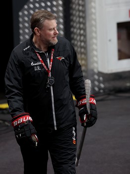 Тренировка «Авангарда» в Балашихе