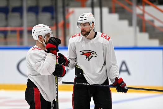 Тренировка «Авангарда» в Хабаровске