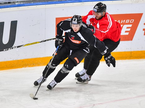 Открытая тренировка "Авангарда" для СМИ