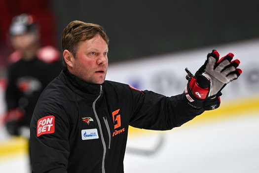 Раскатка «Авангарда» перед матчем с «Автомобилистом»