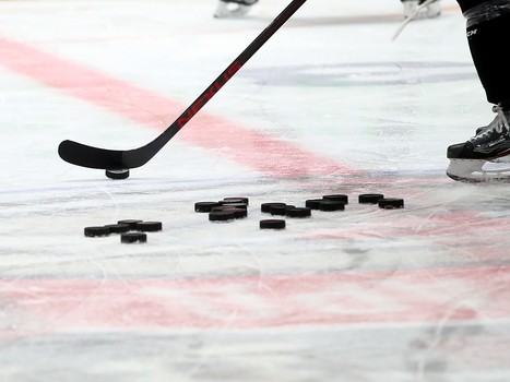 Раскатка «Авангарда» перед матчем с «Нефтехимиком»