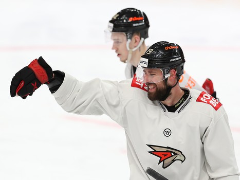 Раскатка «Авангарда» перед пятым матчем серии с «Металлургом»