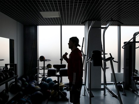 Тренировка «Авангарда» перед стартом финала Кубка Гагарина