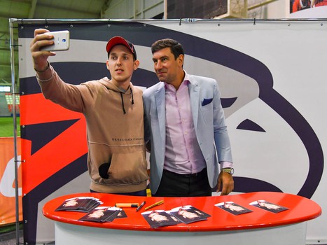 Фан-зона "Авангарда" на "Красной Звезде"