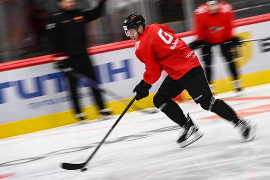 Раскатка «Авангарда» перед матчем с «Ак Барсом»