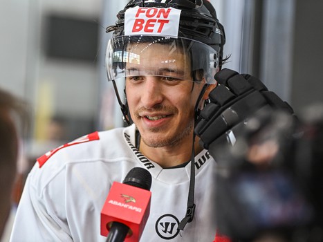 Тренировка «Авангарда» перед отправлением на турнир в Сочи