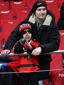 Открытая тренировка «Авангарда» для прессы и болельщиков