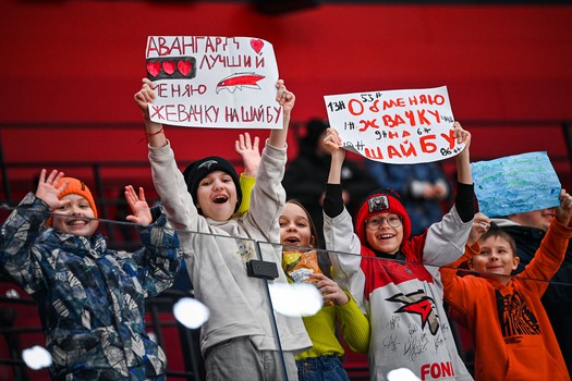 Открытая тренировка «Авангарда» перед вторым раундом плей-офф