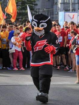 "Омские Ястребы" приняли участие в XXVII Сибирском международном марафоне