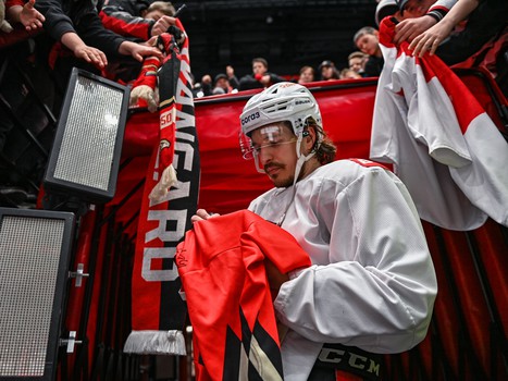 Открытая тренировка «Авангарда» перед финалом Востока