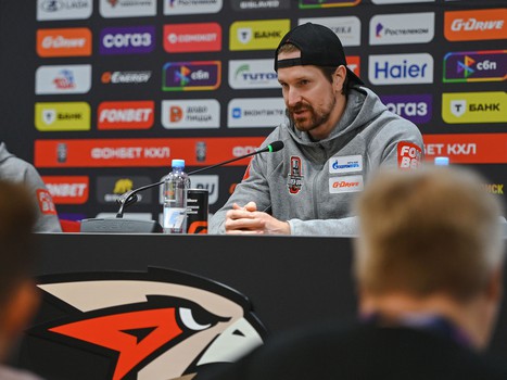 Пресс-конференция перед вторым раундом плей-офф