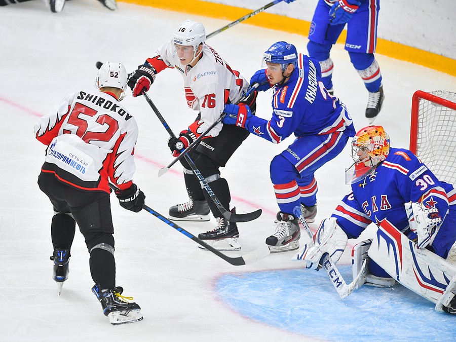 24.08.2018. СКА - "Авангард" 4:2