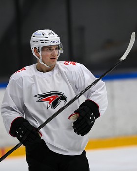 Тренировка «Авангарда» в Хоккейной Академии