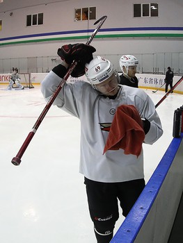 Раскатка «Авангарда» в Уфе перед шестым матчем серии с «Салаватом Юлаевым»